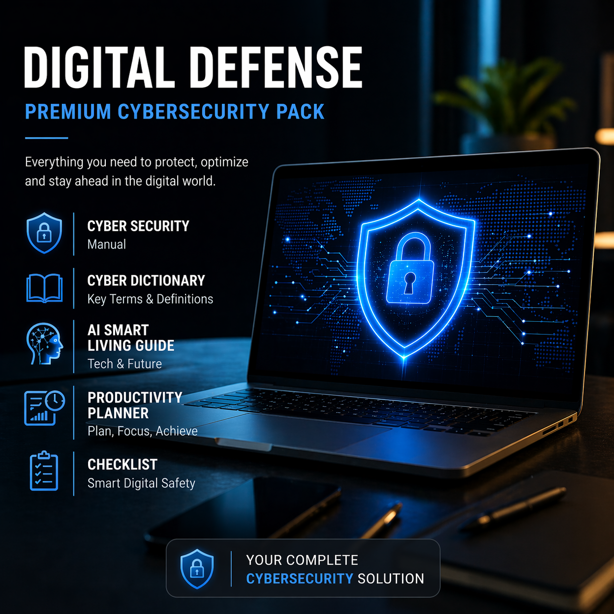 Digital Defense – Premium Cybersecurity Pack